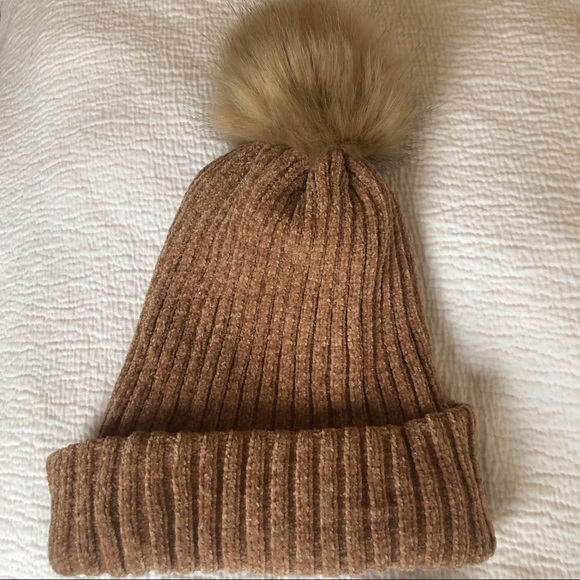 tan winter hat